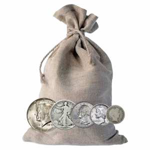 90% Silver Coins - 1000$ Face Value Mixed Bag - Half’s Quarters Dime