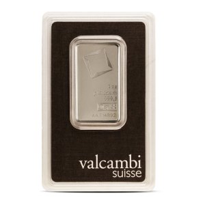 1 Oz Platinum Bar - Valcambi
