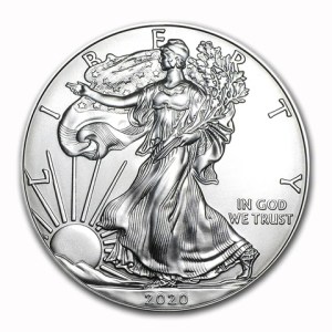 1 Oz Silver American Eagle  Type 1 - Random Year