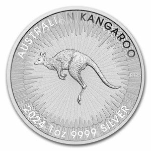 1oz Silver Australian Kangaroo - Random Year
