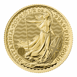 1/2 Oz Gold Britannia - Random Year