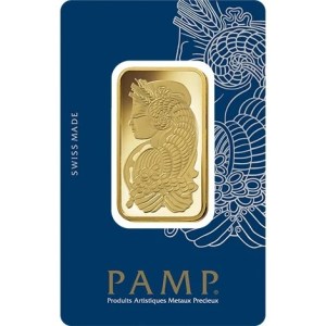 1 Oz Gold  Pamp Bar