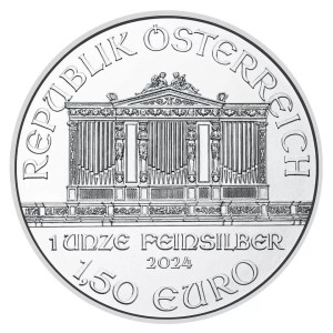 1 oz Austrian Silver Philharmonic Coin (Random Year)