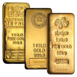 1 Kilo Gold Bar - Design Of Our Choice