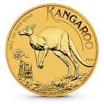 1 Oz Gold Australian Kangaroo - Random Year