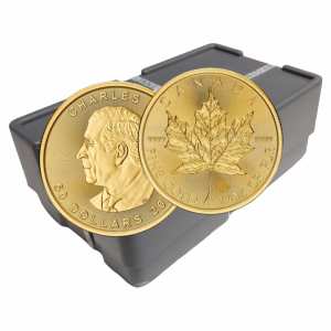 Gold Canadian Maple Leaf -  Sealed Monster Box - Random Year