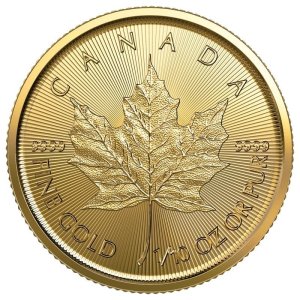 1/10  Oz Canadian Maple Leaf - Random Year