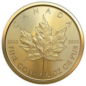 1/2 Oz Canadian Maple Leaf - Random Year